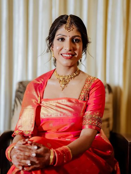 Makeover by Pragna Gangadhar - Bridal Makeup & Hair Styling Signature Coorgi Brides photo 130