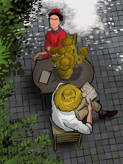 When Worlds Collide: Van Gogh Meets Frida photo 5