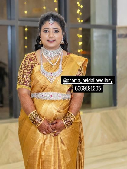 Prema - Bridal Jewellery Rental Happy Brides: Sparkling AD & Stone Sets photo 26