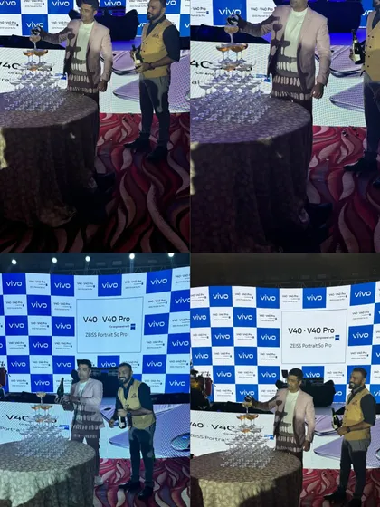 We were proud to be part of the Vivo V40 Pro launch, celebrating 10 years of Vivo in India. Our team executed this flawless Champagne tower, showcasing our ability to handle high-profile corporate events and product launches with precision.