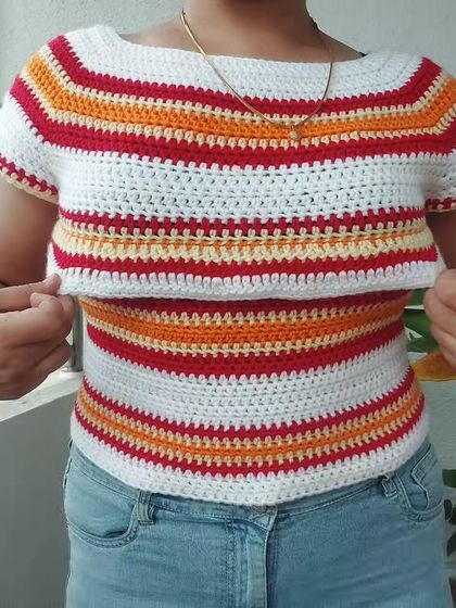Custom Crochet Tops photo 20