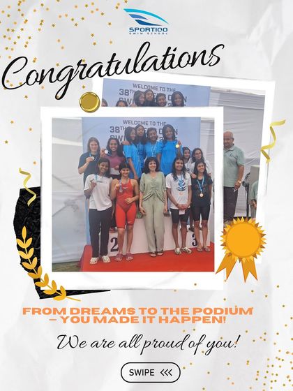 From dedicated training to the podium, our swimmers' hard work pays off. We are proud of every athlete's journey and achievements.