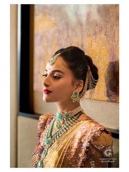 Geethanjali Venkatesh - Bridal & Wedding Makeup Regal South Indian Brides photo 36