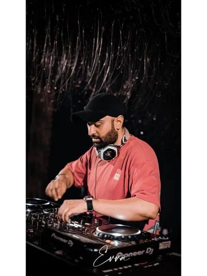 Finding happiness behind the decks at EVVA. This is where I feel most at home, creating a great night for everyone in the room.