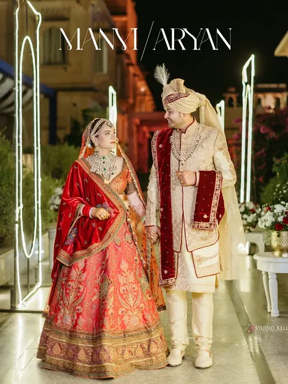 A royal affair in Pushkar, Rajasthan. This shot embodies the grandeur and elegance I bring to palace weddings, turning your special day into a regal memory.