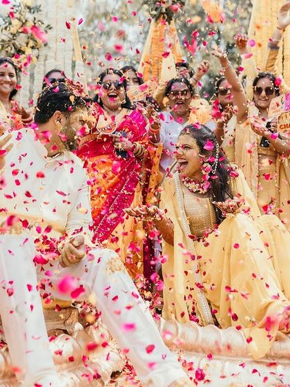Bandhan Films - Wedding Photography & Videography Vibrant Haldi & Mehendi Ceremonies photo 32