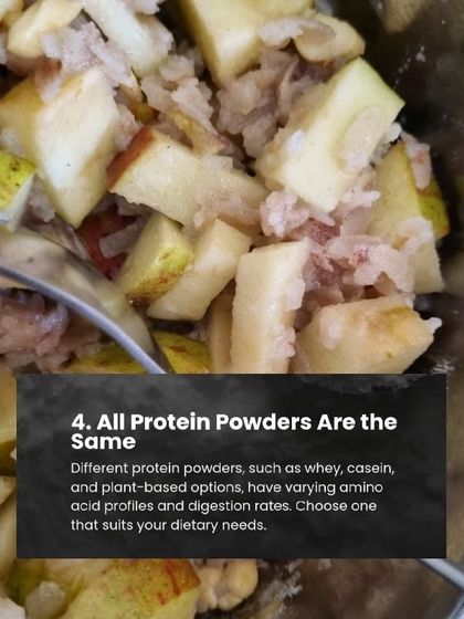 Re-emphasizing that not all protein powders are created equal. Choose one that suits your specific dietary needs and goals.