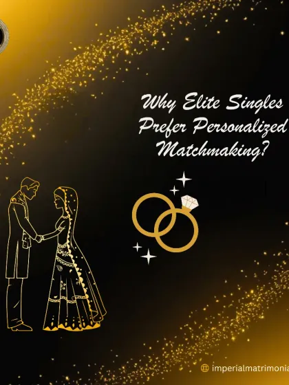 Elite singles prefer personalized matchmaking because it offers a dignified and effective alternative to public platforms. I provide a service that values quality over quantity.