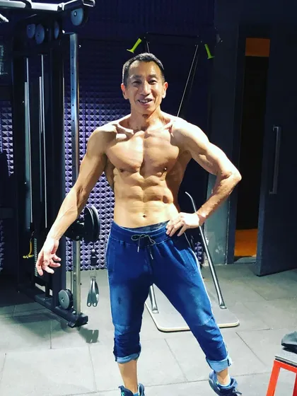 The result of consistent effort and dedication. This member showcases a lean, muscular physique built through regular physical activity right here in our studio.