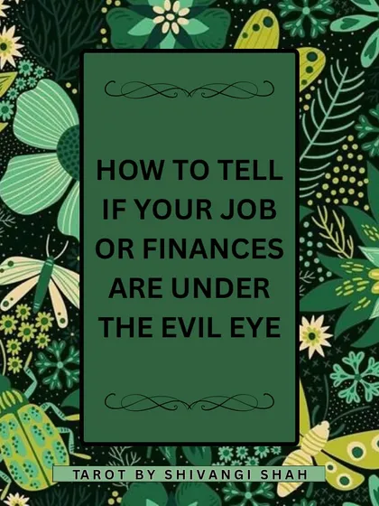 This series explains how to tell if your job or finances are under the influence of an evil eye. These are subtle but powerful signs that negative energy is blocking your progress.