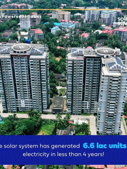 SolarSquare - Residential & Community Rooftop Solar Solutions Powering Communities: Housing Society Projects photo 3
