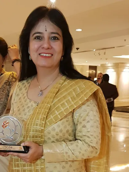 I was extremely honored to receive the prestigious 'First Ladies Award' from the President of India in 2018. This award recognizes women who were the first to transcend barriers in their fields.