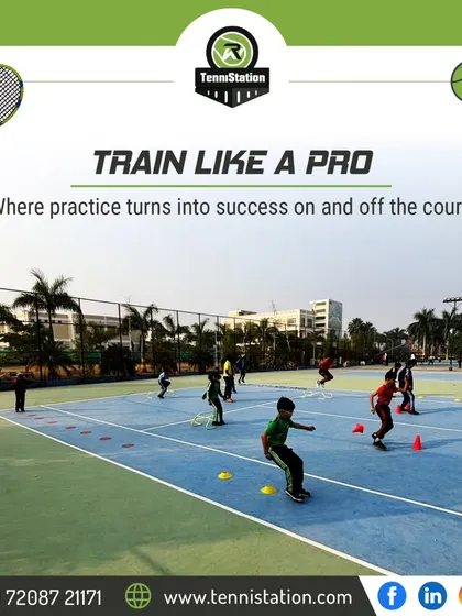 Train like a pro, where practice turns into success on and off the court. Our players are hard at work on their agility and footwork.