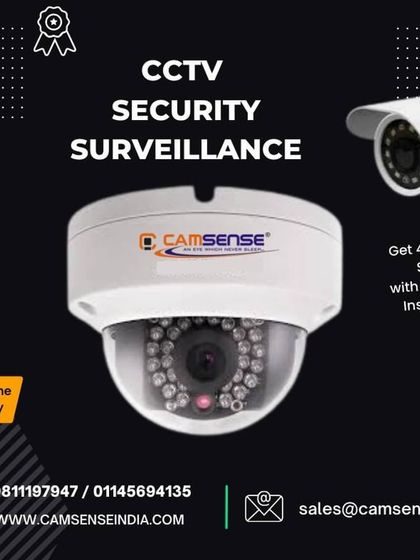 This graphic showcases the different types of cameras I can include in a custom 4-camera setup. I provide dome and bullet cameras with complete installation and free home delivery.
