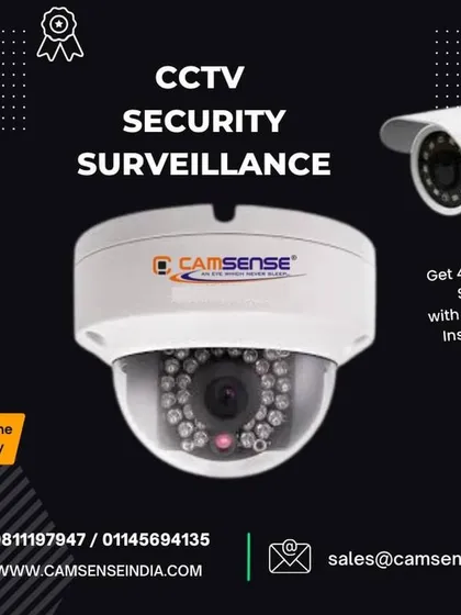 This graphic showcases the different types of cameras I can include in a custom 4-camera setup. I provide dome and bullet cameras with complete installation and free home delivery.