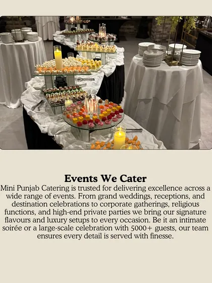 An event's success is in the details. Our elegantly styled dessert tables are a feast for the eyes and the palate, featuring a curated selection of gourmet sweets that provide a luxurious finish to the dining experience.