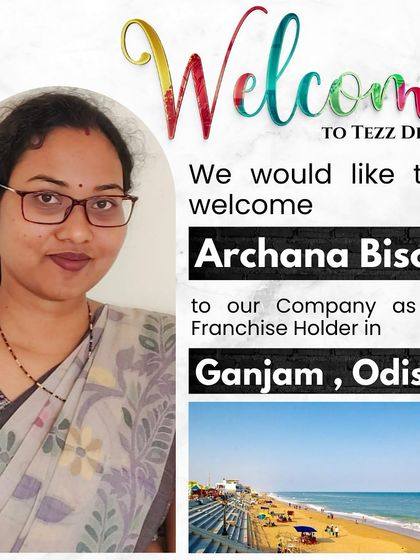 Welcome to Archana Bisoyi, who is starting her Tezz Dimag center in Ganjam, Odisha. We are proud to have dedicated educators like her on our team.