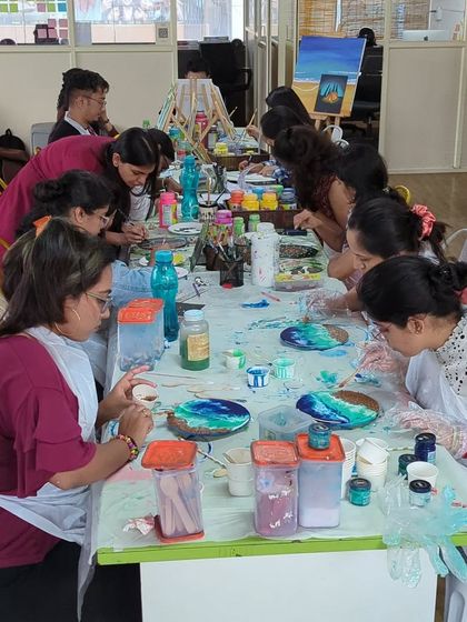 StoryZone - Public Art Workshops & Classes Resin Art Creations photo 14