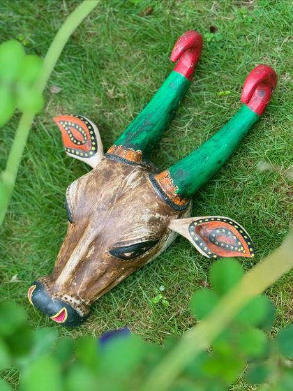 Greenhouse - Curated Artisan & Vintage Decor Hand-Carved Traditional Masks photo 15