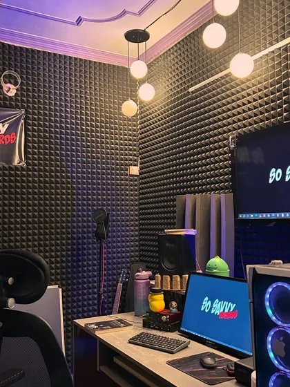 Welcome to So Savvy Studios. This is my creative lab in New Delhi, professionally treated with acoustic foam for the cleanest sound. Whether we're recording vocals or mastering a final track, this is where we craft bangers that are crisp and ready for the industry.