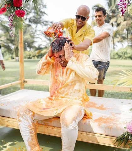 Vibrant Haldi & Mehendi photo 47