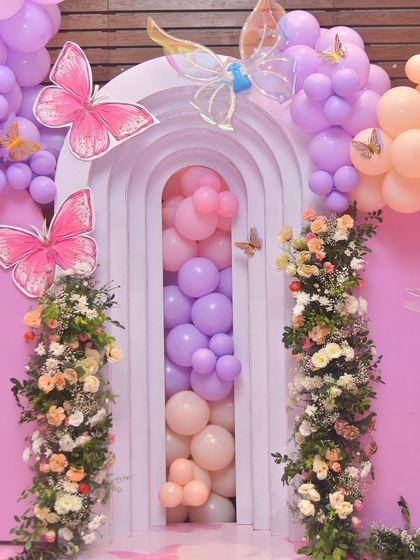 Satweek - Themed Birthday Party Decoration Enchanting Butterfly & Fairy Themes photo 26