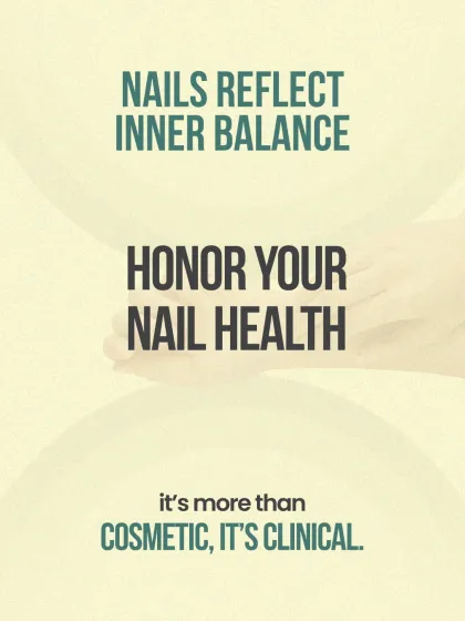 Honoring your nail health is more than cosmetic; it's clinical. We believe in restoring the quiet grace of healthy hands and feet through expert medical care.