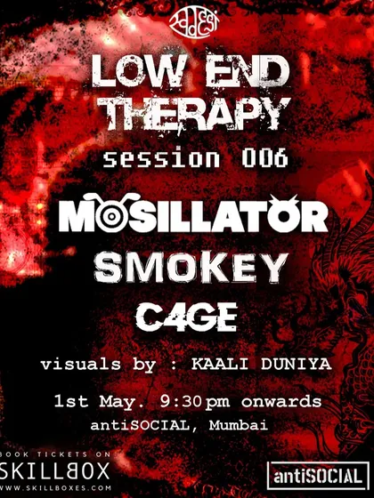 This gig was a full-circle moment. The poster for my show sharing the stage with Bandish Projekt, the artist who inspired my journey 17 years ago.