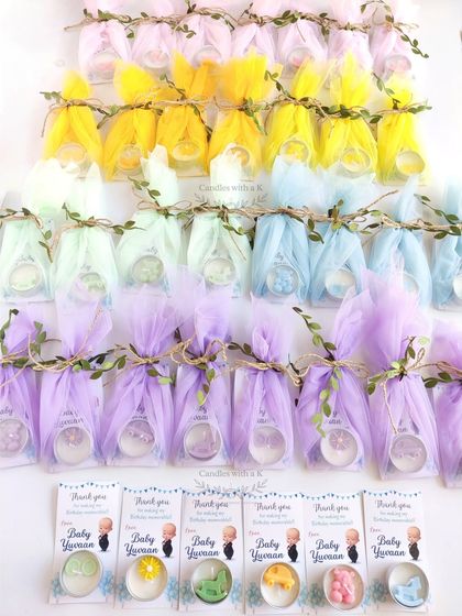 Candles with a K - Personalized Gifting for Events For Baby Showers, Birthdays & Naming Ceremonies photo 96