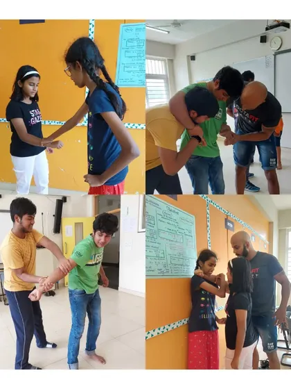 We take our mission beyond the gym. This is a look at our 'Bully Proof' program being taught in a local school, where we equip teens with verbal and physical tools to handle difficult situations with confidence.