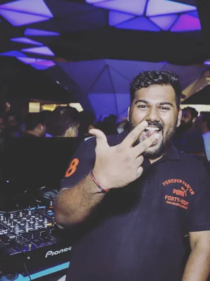 Bringing the hype behind the decks at the Super 30 movie success party. For me, being a DJ is about sharing positive energy and making sure everyone has a great time.