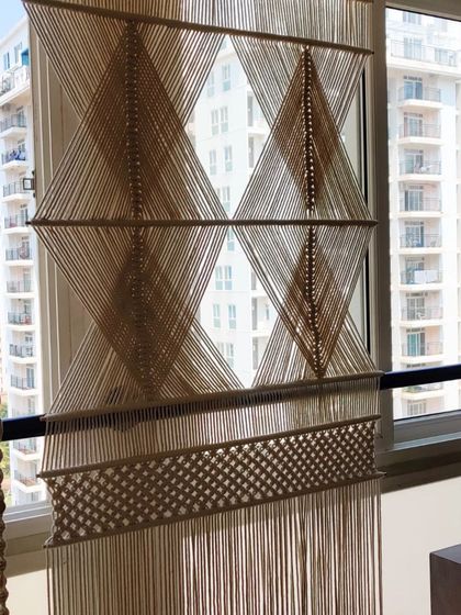 Shikha Agarwal - Custom Macrame & Crochet Home Decor Large Statement Wall Hangings photo 63