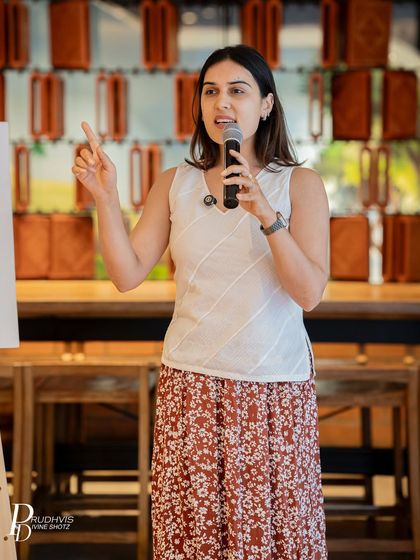 An expressive performance during our Pride-themed event. We are proud to foster a space where every identity is celebrated.