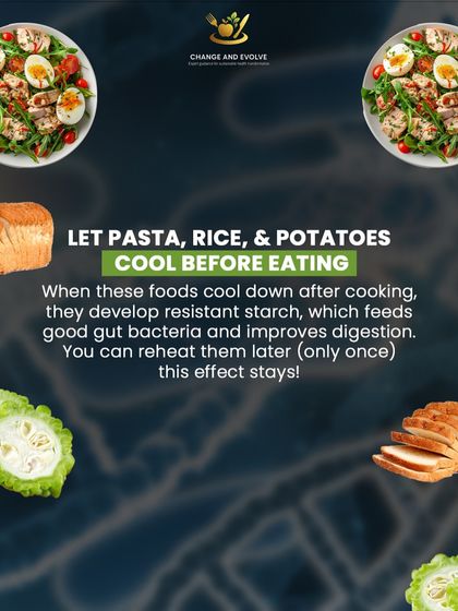 Another look at the gut health hack of letting starchy foods like pasta and rice cool down to create beneficial resistant starch.
