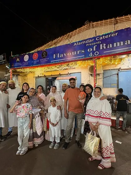 A big family enjoying their time together. It is a joy to see.
