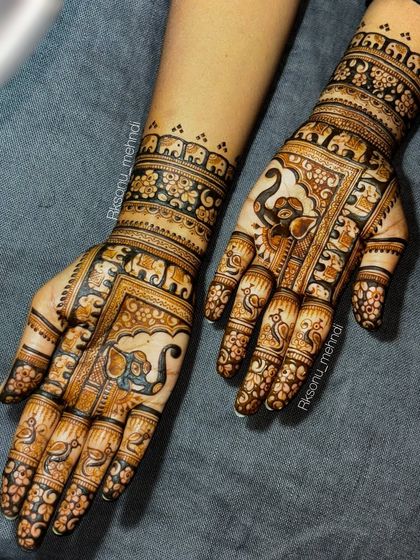 Sonu - Bridal & Wedding Mehndi Intricate Bridal Designs photo 27