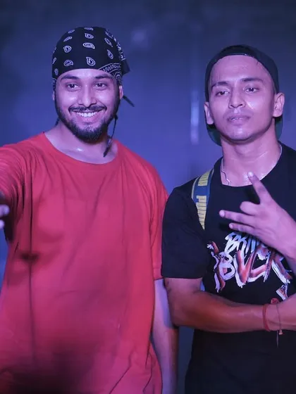 A picture with my trophy and the judges after winning the 'Indian Krump Festival 2022'. Another one for the collection.