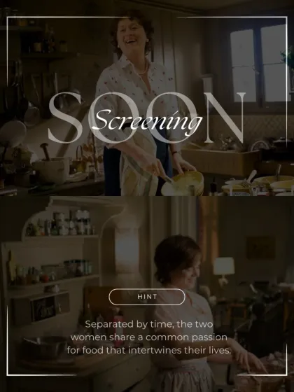 A teaser for our Julie & Julia screening. With a hint about a woman whose answer is "always going to be butter," we build anticipation for a film that is a true celebration of French cooking.