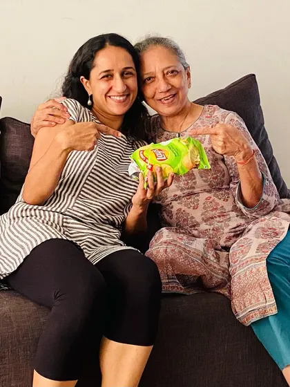 My favorite picture with my favorite person, Leela Samson, on her birthday. She has taught me so much more than just dance.