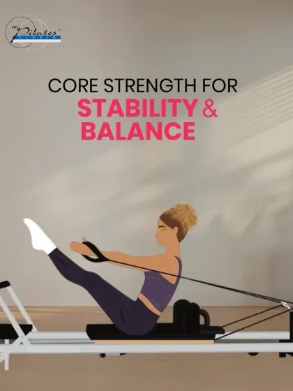 Strength starts from the core. This teaser on the reformer is a classic Pilates exercise for building core stability and balance, helping you move through life with more control and confidence.