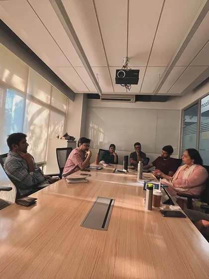 Bangalore is hot, but we're having some cool discussions with the Leopards. The heat can't stop our creative flow.