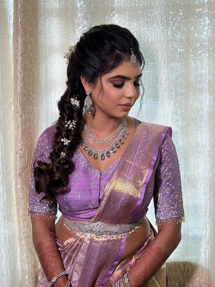 A duplicate of the candid, downward glance.