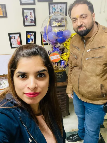 Another memory from our anniversary celebration with my husband. His support has been constant throughout this journey.