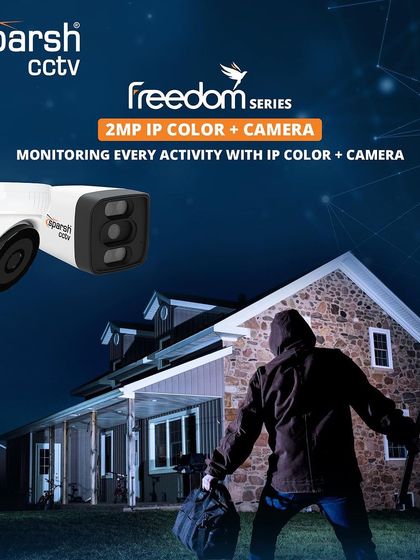 Our Freedom Series 2MP IP Color+ camera provides a clear, full-color picture even in the dark. This is perfect for home security, ensuring you can identify any potential threat at night.