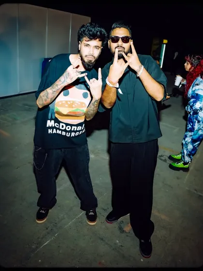 With another artist from the Gully Gang roster. We're a collective of diverse talents.