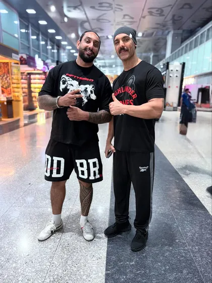 It's always great to connect with people who are masters of their craft. Had a great time meeting the humble and fit John Abraham after a sold-out gig in Kolkata.