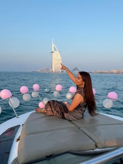 Pointing to a lifetime of adventures.