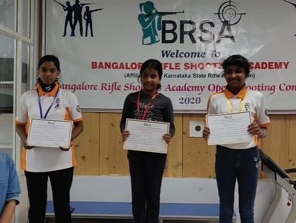 Our junior champions on the podium. Nurturing young talent is a core part of our mission at the academy.