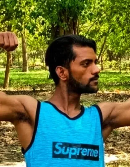 An outdoor shot showing my physique. Fitness isn't confined to the gym; it's a lifestyle that you can take with you anywhere.