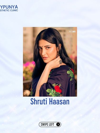 Shruti Haasan is another public figure who has been transparent about her lip enhancement and rhinoplasty procedures, contributing to a more accepting perspective on cosmetic treatments.